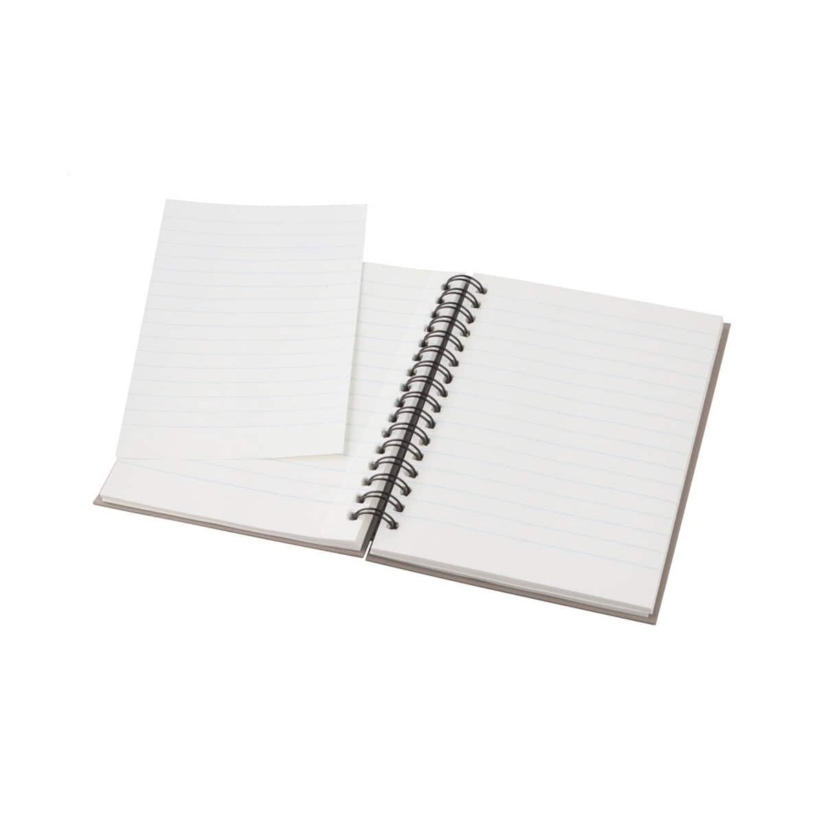 Notatniki z logo – cedrus a6 notatnik AP791048-00__A Notesy z liniami, notesik spiralowy na prezent, gadżety biurowe, personalizowane notesy.