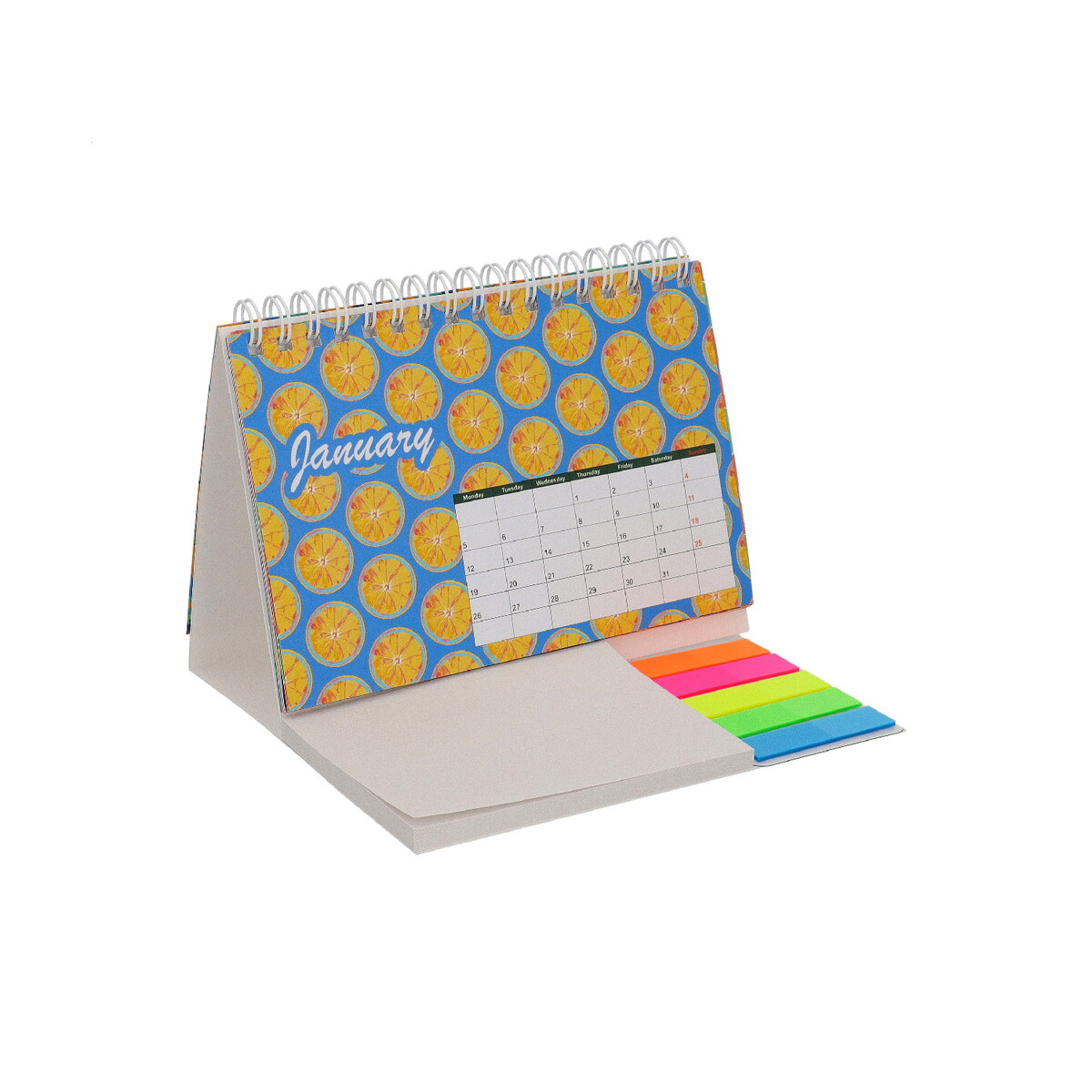 Notatniki z logo – creadate combo personalizowany kalendarz biurkowy AP716989__B CreaDate Combo personalizowany kalendarz biurkowy AP716989__B