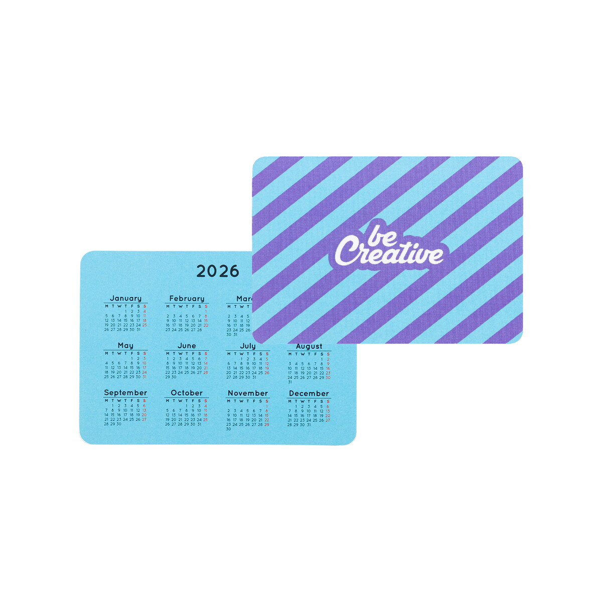 Notatniki z logo – creadate pocket personalizowany kalendarz kieszonkowy AP716961__C CreaDate Pocket personalizowany kalendarz kieszonkowy AP716961__C