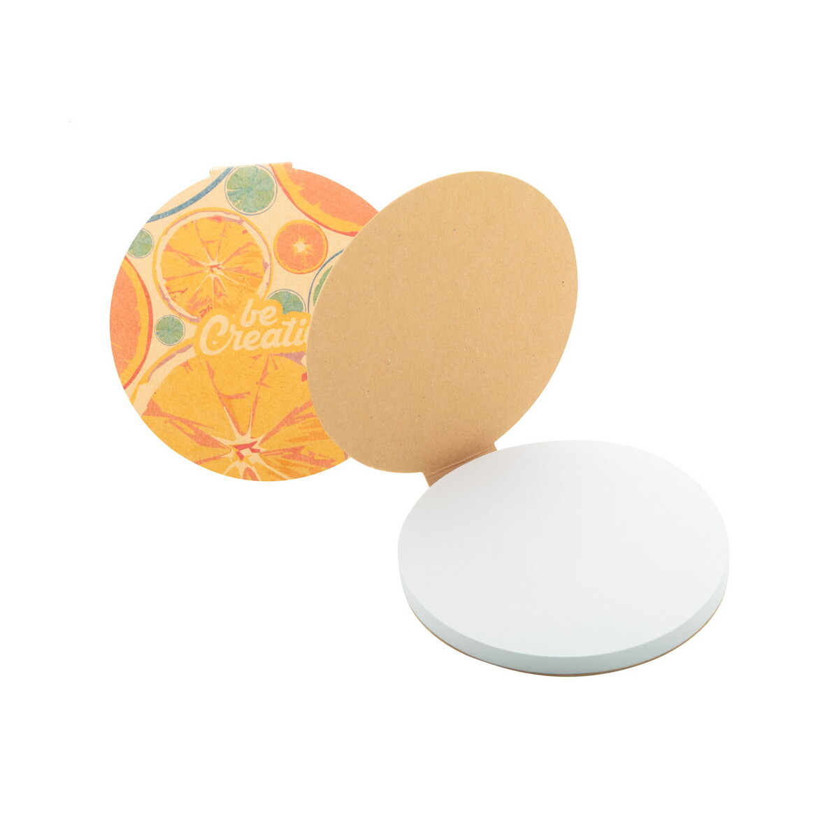 Notatniki z logo – creastick circle eco personalizowany notatnik z kartkami samoprzylepnymi AP716765 CreaStick Circle Eco personalizowany notatnik z kartkami samoprzylepnymi AP716765