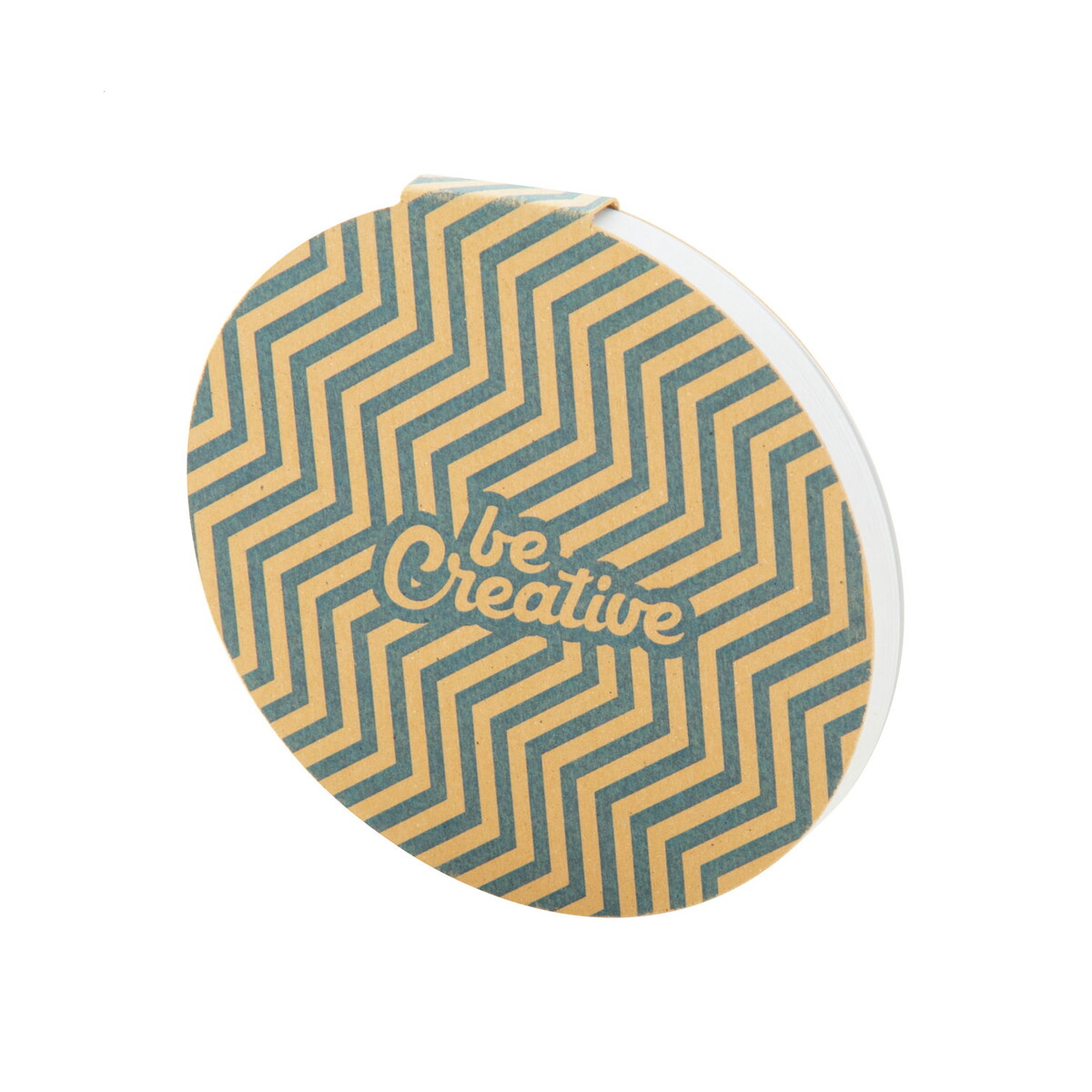Notatniki z logo – creastick circle eco personalizowany notatnik z kartkami samoprzylepnymi AP716765__BC4 CreaStick Circle Eco personalizowany notatnik z kartkami samoprzylepnymi AP716765__BC4