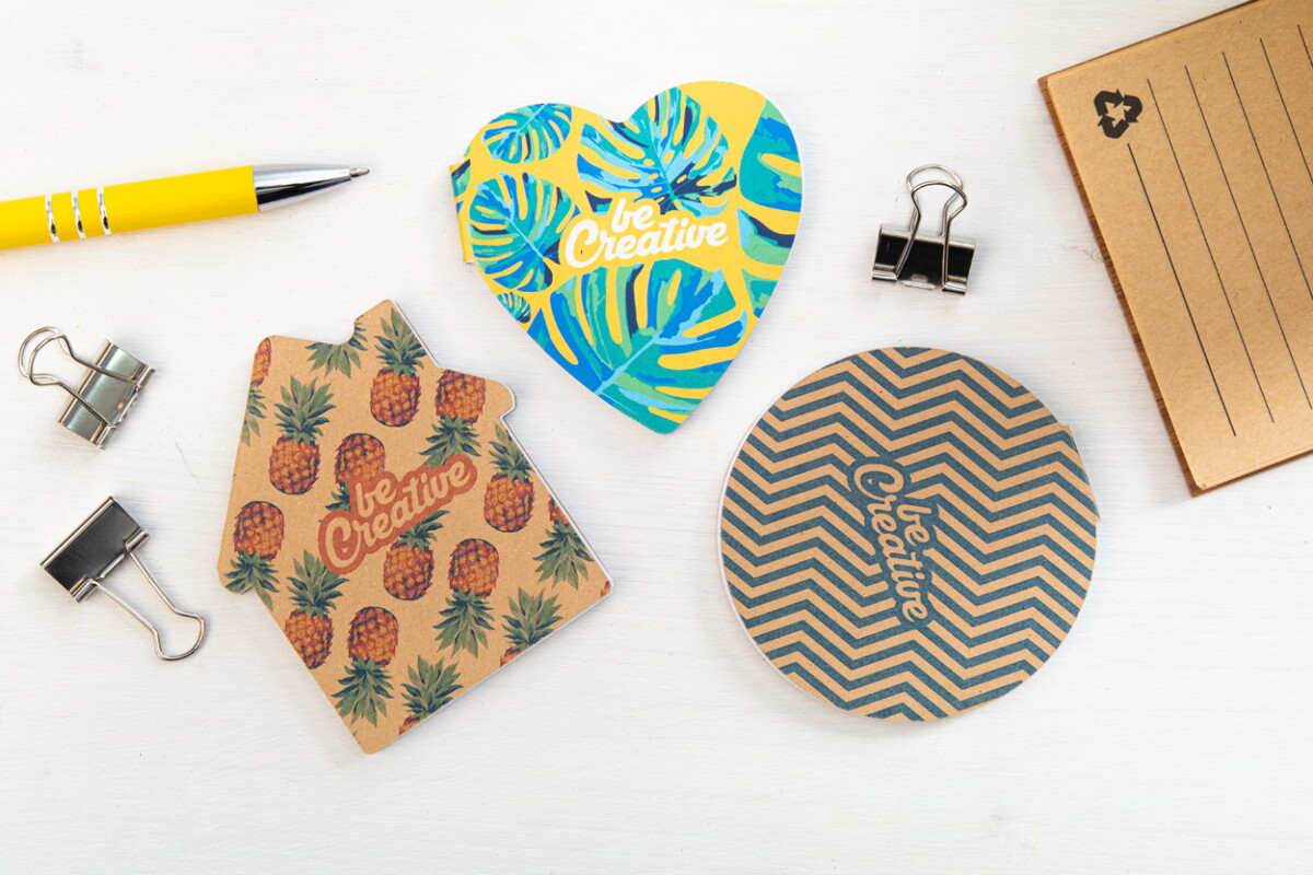 Notatniki z logo – creastick circle eco personalizowany notatnik z kartkami samoprzylepnymi AP716765__DG1 CreaStick Circle Eco personalizowany notatnik z kartkami samoprzylepnymi AP716765__DG1