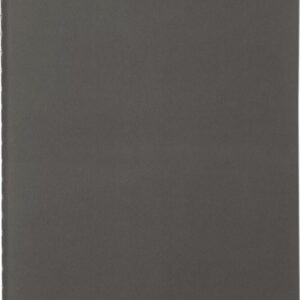 Szara notatnik z kieszonką, idealny do zapisywania notatek i planów.