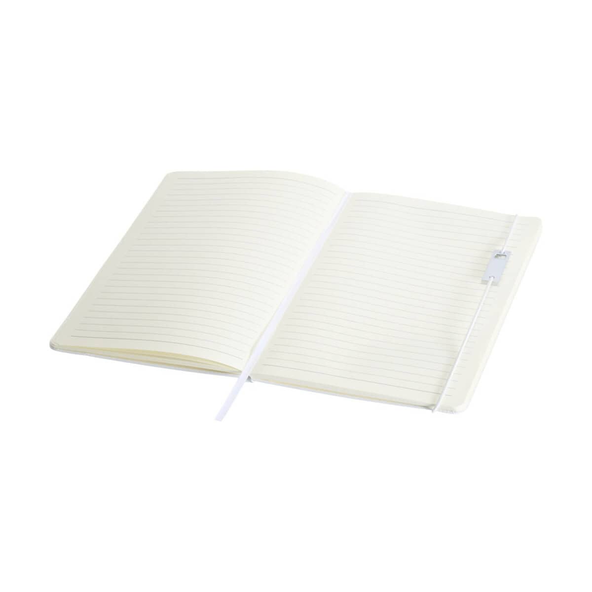 Notatniki z logo – legato elegance zestaw notatnik a5 w twardej okładce z długopisem żelowym 10625801_e2 Notesznik z wkładką, linetowany, w eleganckim designie, idealny do adnotacji i planowania.