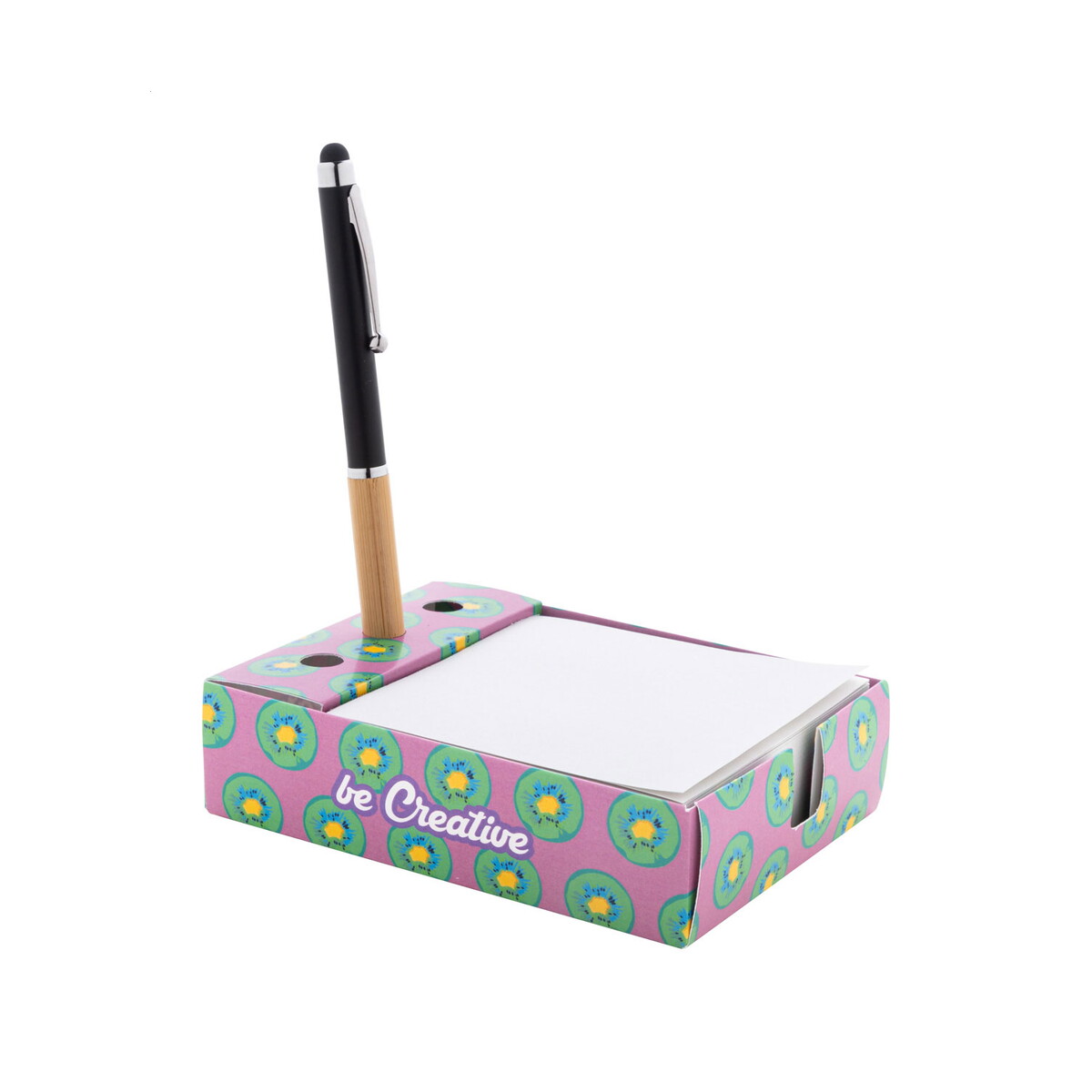 Notatniki z logo – nolty uchwyt na długopis z notatnikiem / karteczki AP716856__FC1 Nolty uchwyt na długopis z notatnikiem / karteczki AP716856__FC1