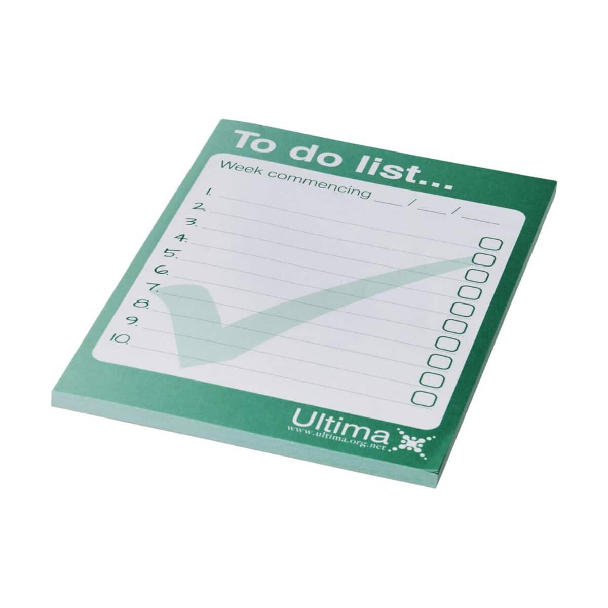 Plik do listy, notes z zadaniami na tydzień, organizer, gadżet biurowy.