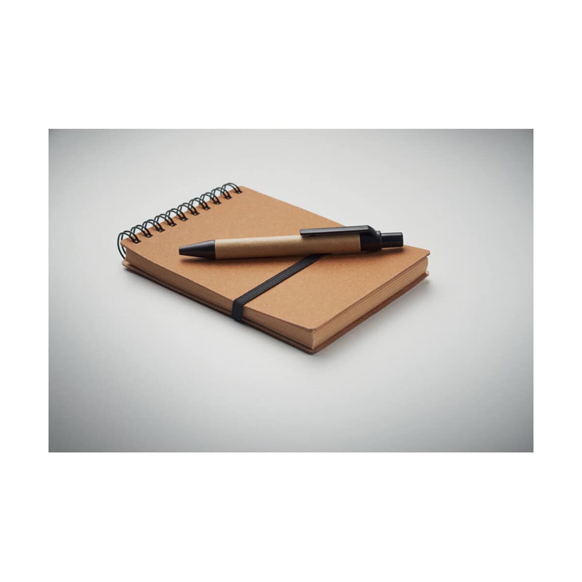 Notatniki z logo – notatnik z recyklingu z długopi notie mo2481-01-detail Not relevant.