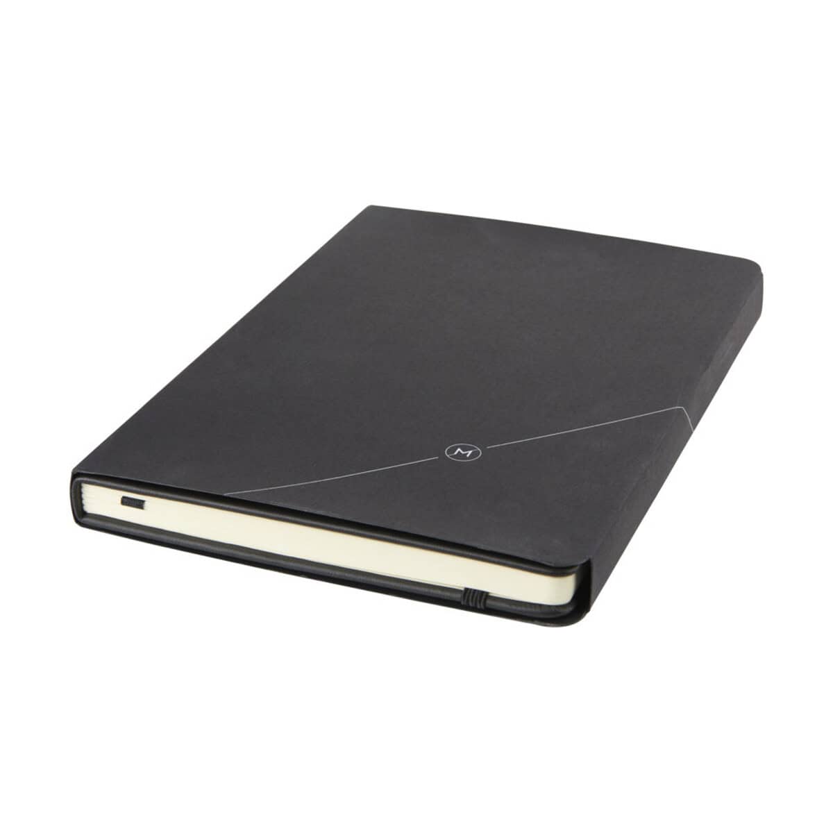 Notatniki z logo – notes a5 theta 10688100_p1 Notes: The current image shows a black leather-like notebook, which could be used as a promotional gift item or for personal use. Based on this, here are the SEO-oriented text values:.