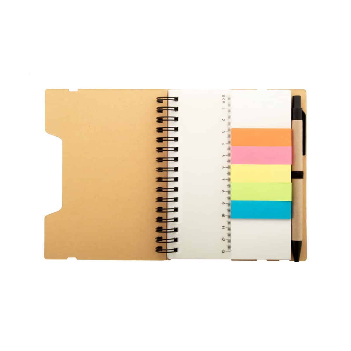 Notatniki z logo – reesy notes AP800771-00__B Kolorowe zakładki i notes na notatki biurowe z logo Gadzety.pl.