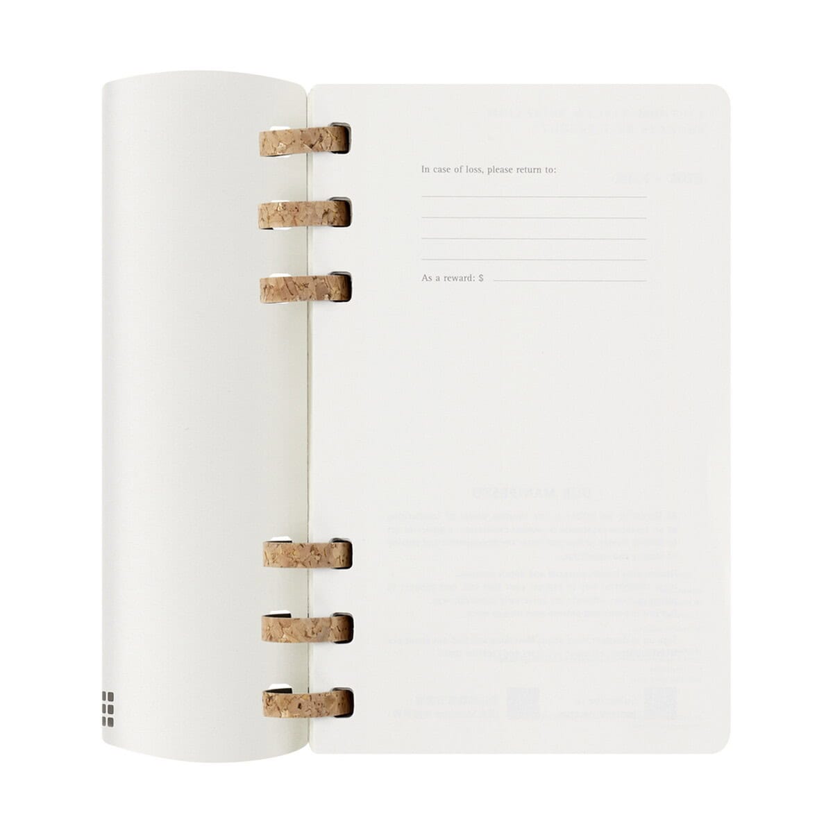 Notatniki z logo – spiralny kalendarz moleskine VM790.2026-03_INS01 Spiralny kalendarz MOLESKINE