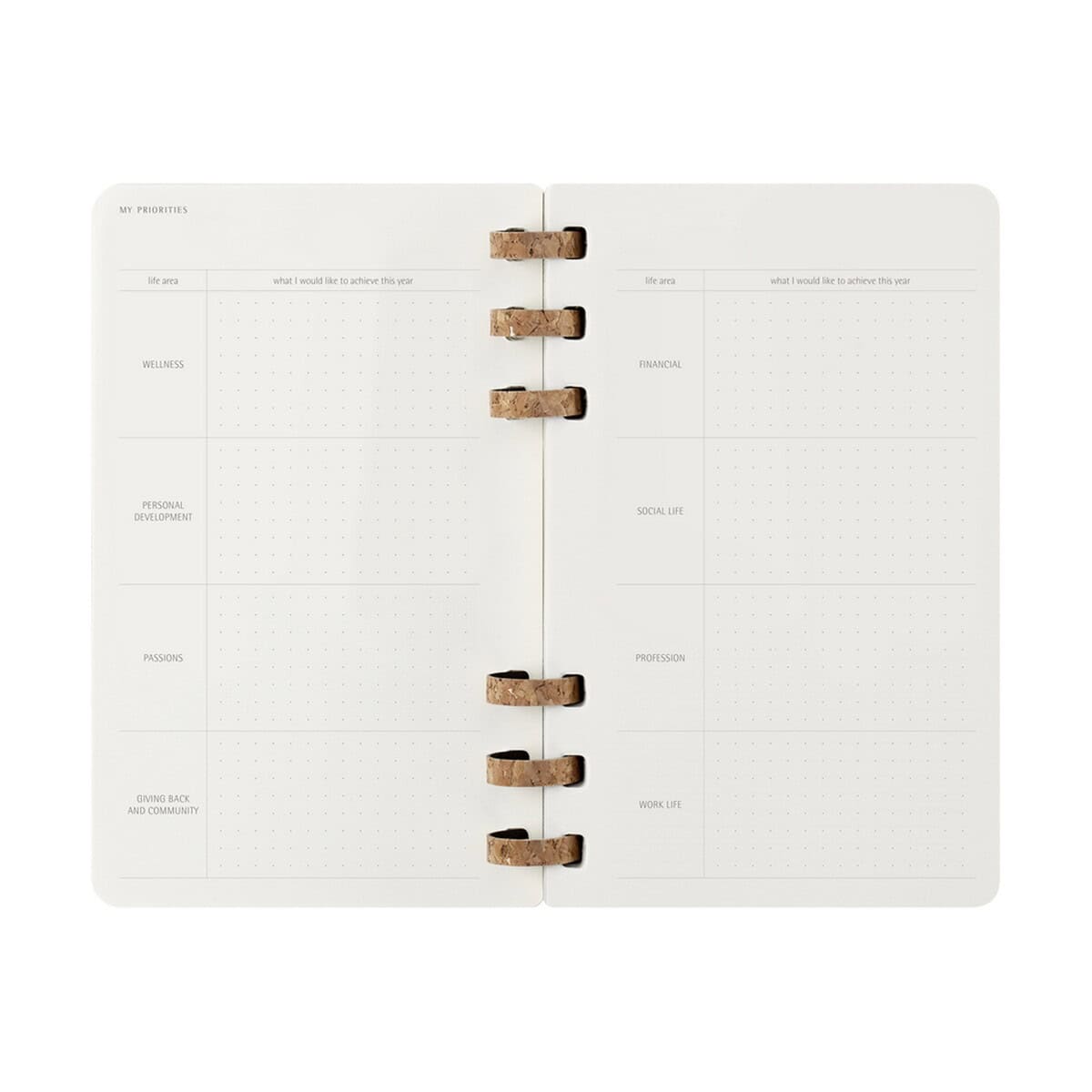 Notatniki z logo – spiralny kalendarz moleskine VM790.2026-03_INS06 Planszowka, organizer, planer, notes, gadżety biurowe, prezent, funkcjonalny, personalizowany, kalendarz, stylowy.