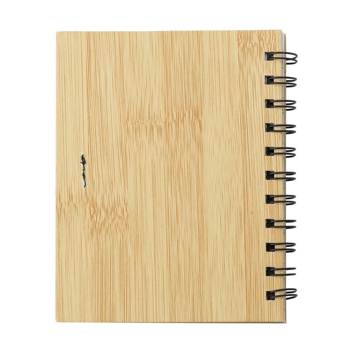 Notatniki z logo – zestaw do notatek, notatnik, długopis, karteczki samoprzylepne V0092-16_IBK01 Drewniany notes z spiralą, gadżety biurowe, personalizacja, prezent dla pracownika.