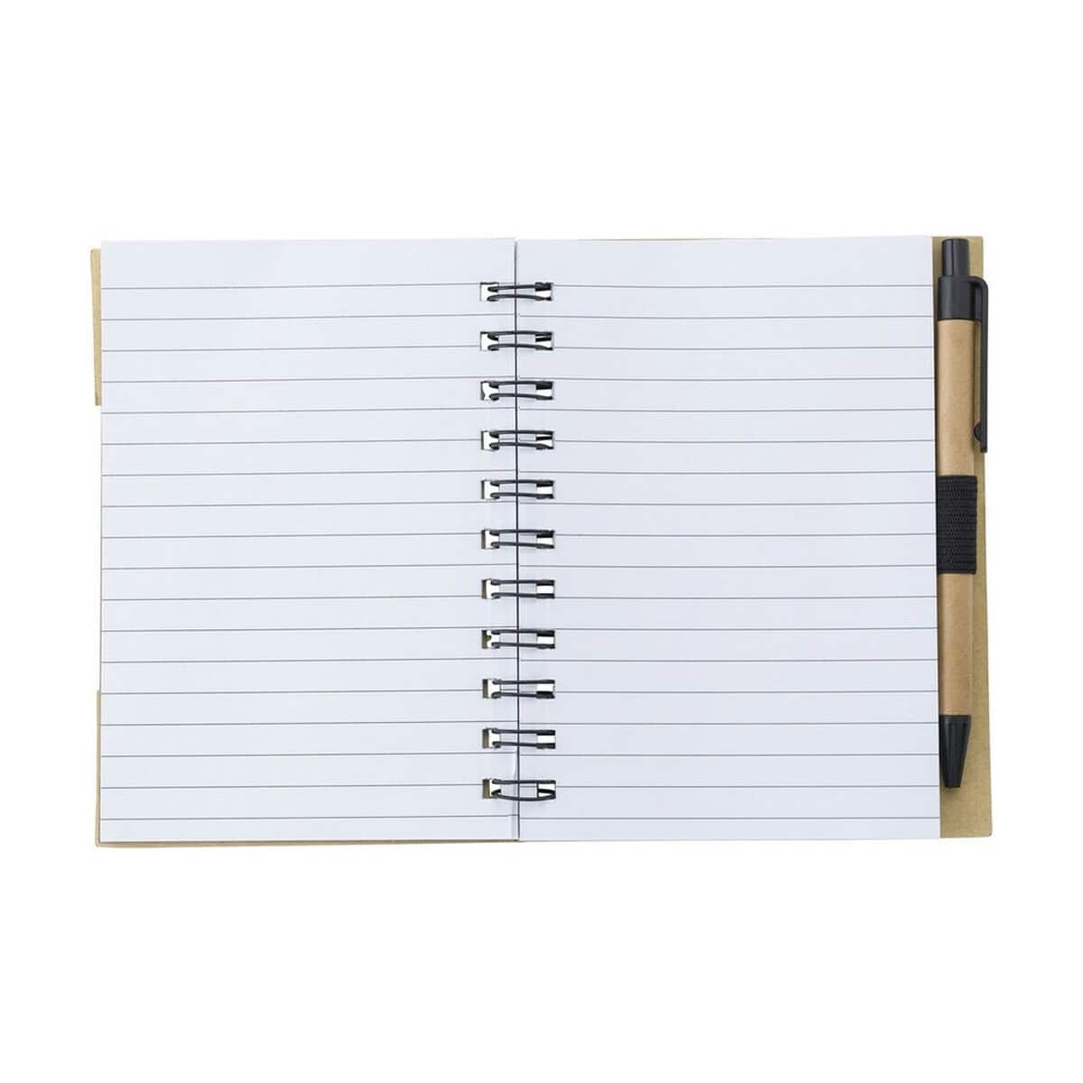 Notatniki z logo – zestaw do notatek, notatnik, długopis, karteczki samoprzylepne V0092-16_INS01 Notes: Based on the provided URL and context, the image appears to be a notebook with a pen, likely used for promotional or gift purposes (gadżety).