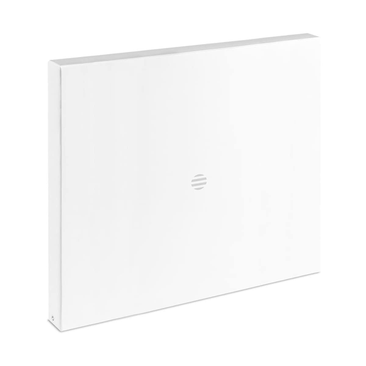 Notatniki z logo – zestaw notatników a5 rpet notemix mo2390-03-box Biała skrzynka na klucze lub dokumenty, minimalistyczny design, idealny do biura lub domu.