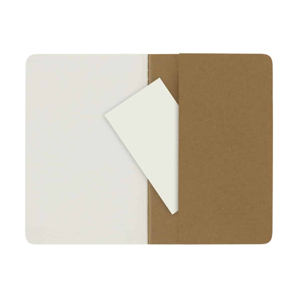 Notatniki z logo – zeszyt moleskine cahier journal ok. a6 VM021-00_INS02 Notesz z mikrofibry z nadrukiem reklamowym, idealny na prezent i do firmy.