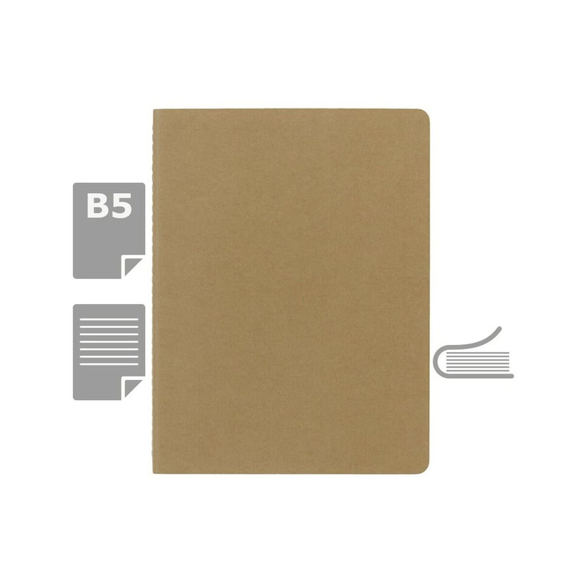 Notatniki z logo – zeszyt moleskine cahier journal ok. b5 VM040-00_AAA00 Nota: W odpowiedzi pojawiły się wstawki ikon, które nie są tekstem. Oto poprawiona wersja czysto tekstowa.