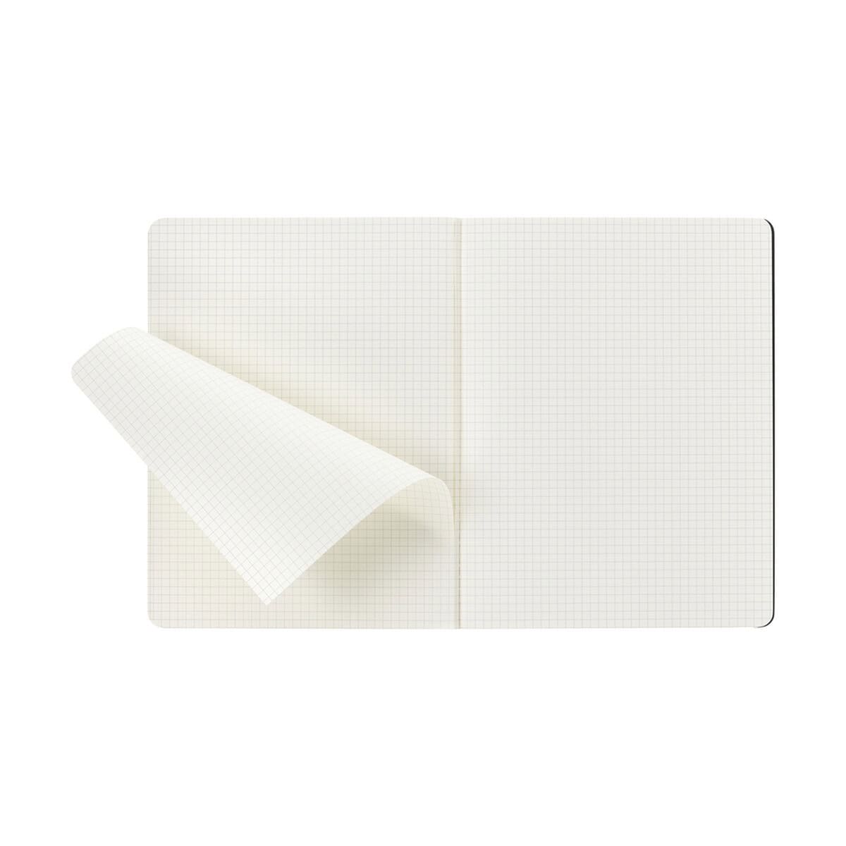 Notatniki z logo – zeszyt moleskine cahier journal ok. b5 VM042-03_INS01 Notesz samoprzylepny gładki, kwadratowe pola, papier samoprzylepny do notatek i planowania.