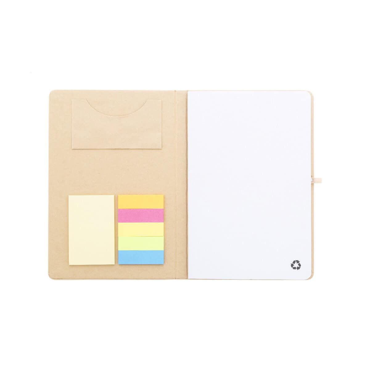 Notesy z logo – conus notes AP800097-00__B Kolorowe notesy i karteczki samoprzylepne w eleganckim notesie, idealne na zagadki, notatki i przypomnienia.