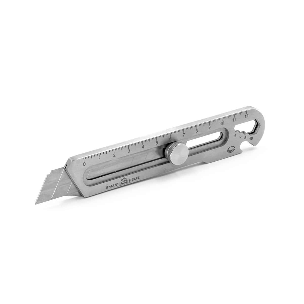 Precyzyjny miernik do cięcia i pomiaru, narzędzie wielofunkcyjne do zastosowań domowych i profesjonalnych.