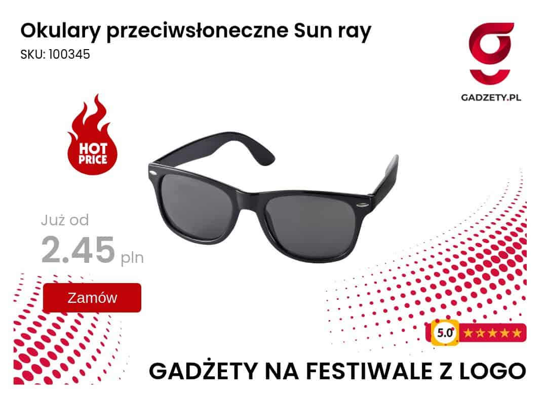 Okulary przeciwsłoneczne Sun ray Okulary przeciwsłoneczne Sun ray