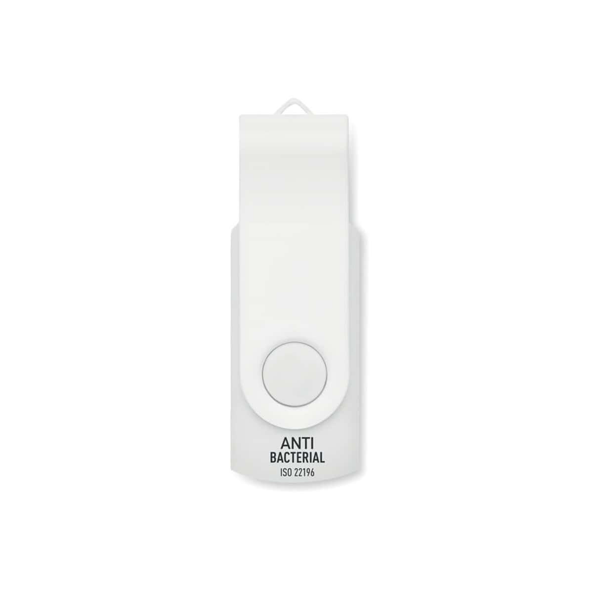 Pamięci USB z logo – antybakteryjne usb 16 gb tech clean mo1204-06-back Stylowy bidon na wodę z nadrukiem antybakteryjnym, idealny na fitness i wyjazdy.