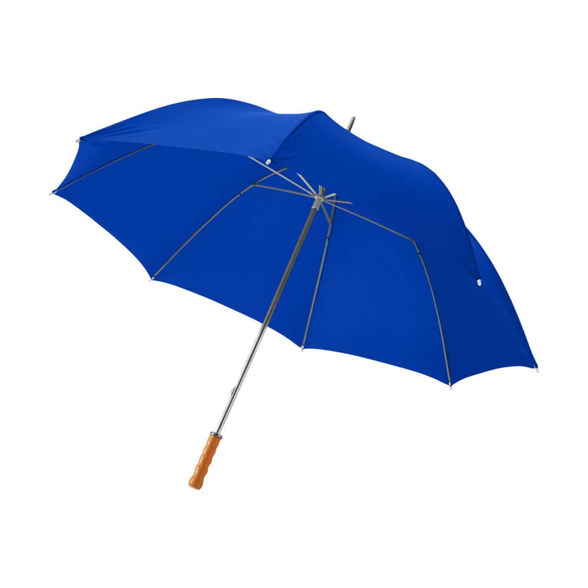 Czarny-niebieski-para-parasoli-reklamowe-z-logo-gadżet-promocyjny na plenerze.