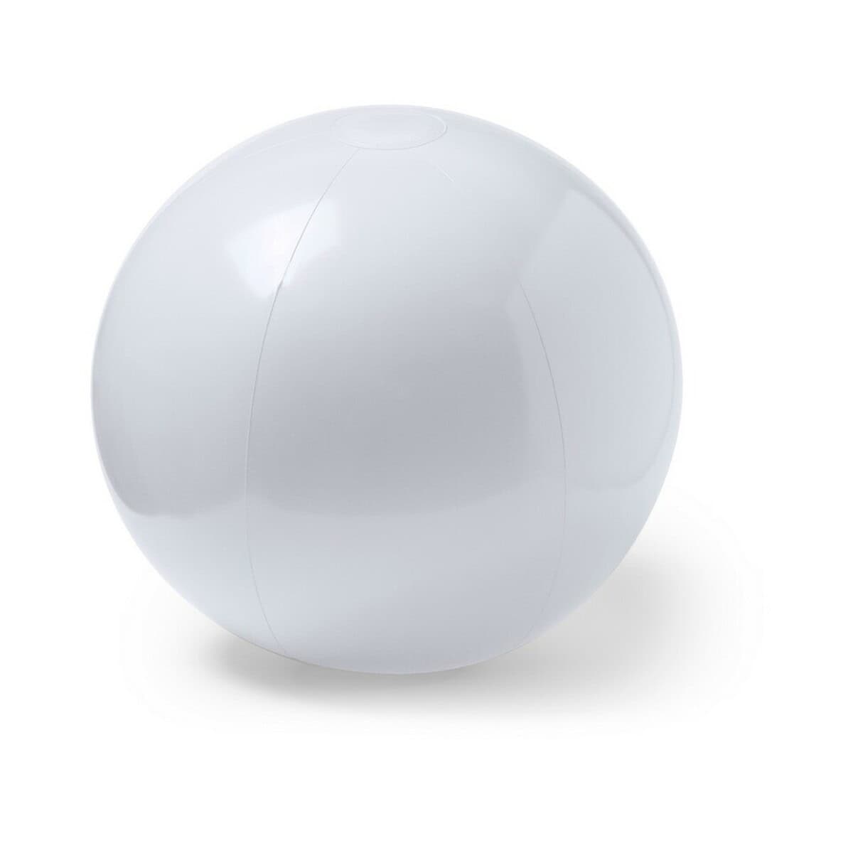 1. Nowoczesna piłka plażowa z logo, idealna na lato i plażę.