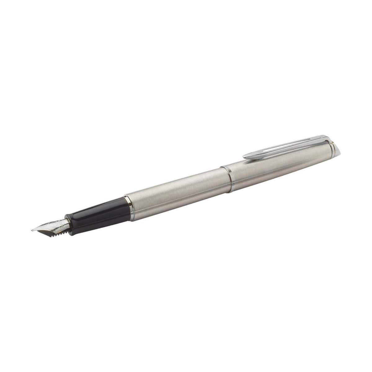 Elegancki długopis kulkowy z metalową obudową i kartryżem na wymienne wkłady. Idealny gadżet do biura i codziennego użytku.