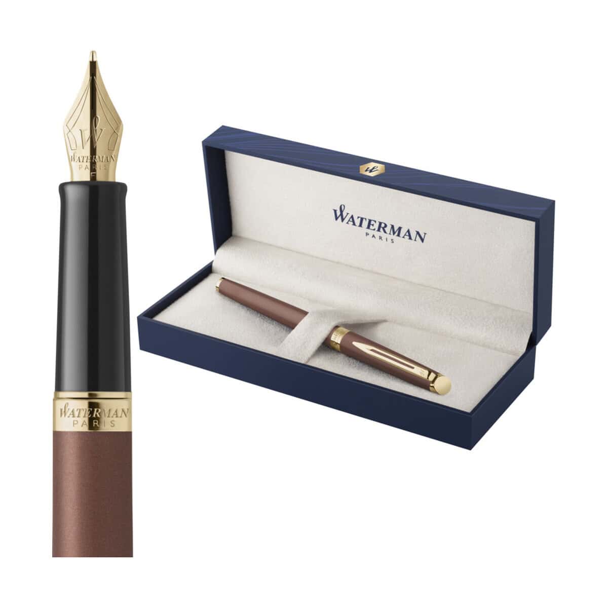 Pióra wieczne z logo – wieczne pióro waterman hemisphere m 10637432_e3 Elegancki długopis wodoodporowy w eleganckim opakowaniu, idealny na prezent.