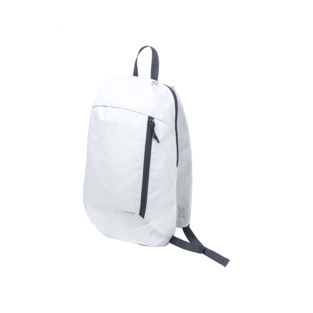 Plecaki z logo – pegasus plecak AP781152-01 1. Plecak reklamowy z czarnymi zamkami i linkami, idealny na gadżety firmowe.