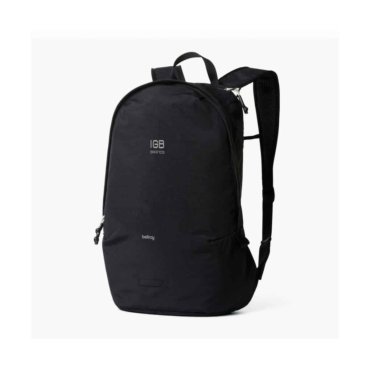 Plecaki z logo – plecak bellroy P763.3601__D_100 1. Plecak do codziennego użytku z logo IGB BRANDS i bocznymi kieszeniami.