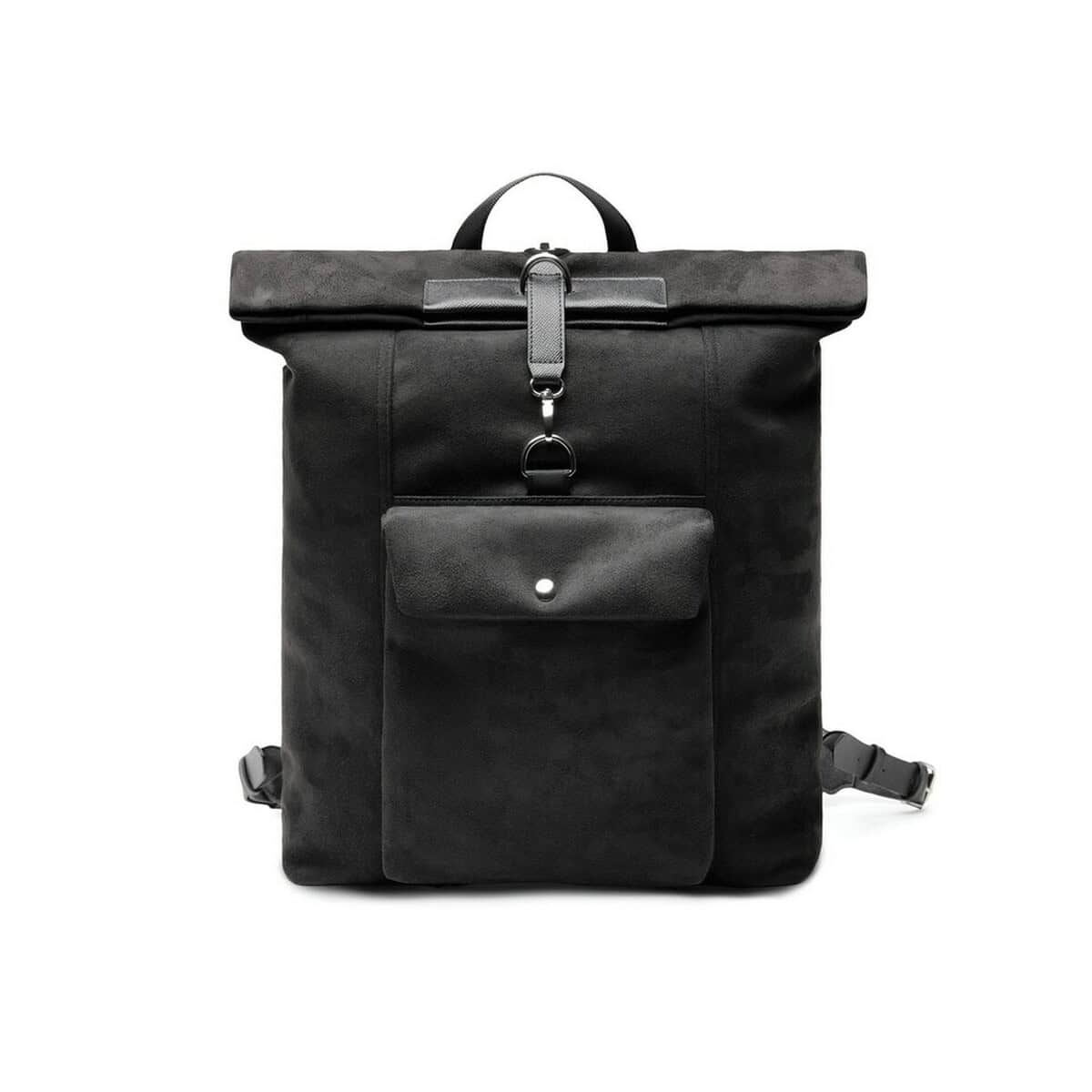 Czarny plecak na gadżety, torbę na laptopa, akcesoria reklama, personalizowane gadżety biurowe, upominki firmowe.