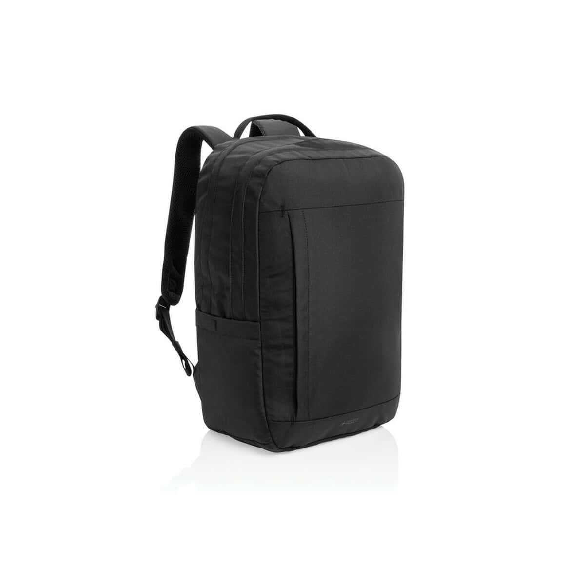 Plecaki z logo – plecak na laptopa 15,6″ edin aware™ P763.4801__B_1 1. Czarny plecak na laptopa, idealny gadżet do codziennego użytku i pracy.