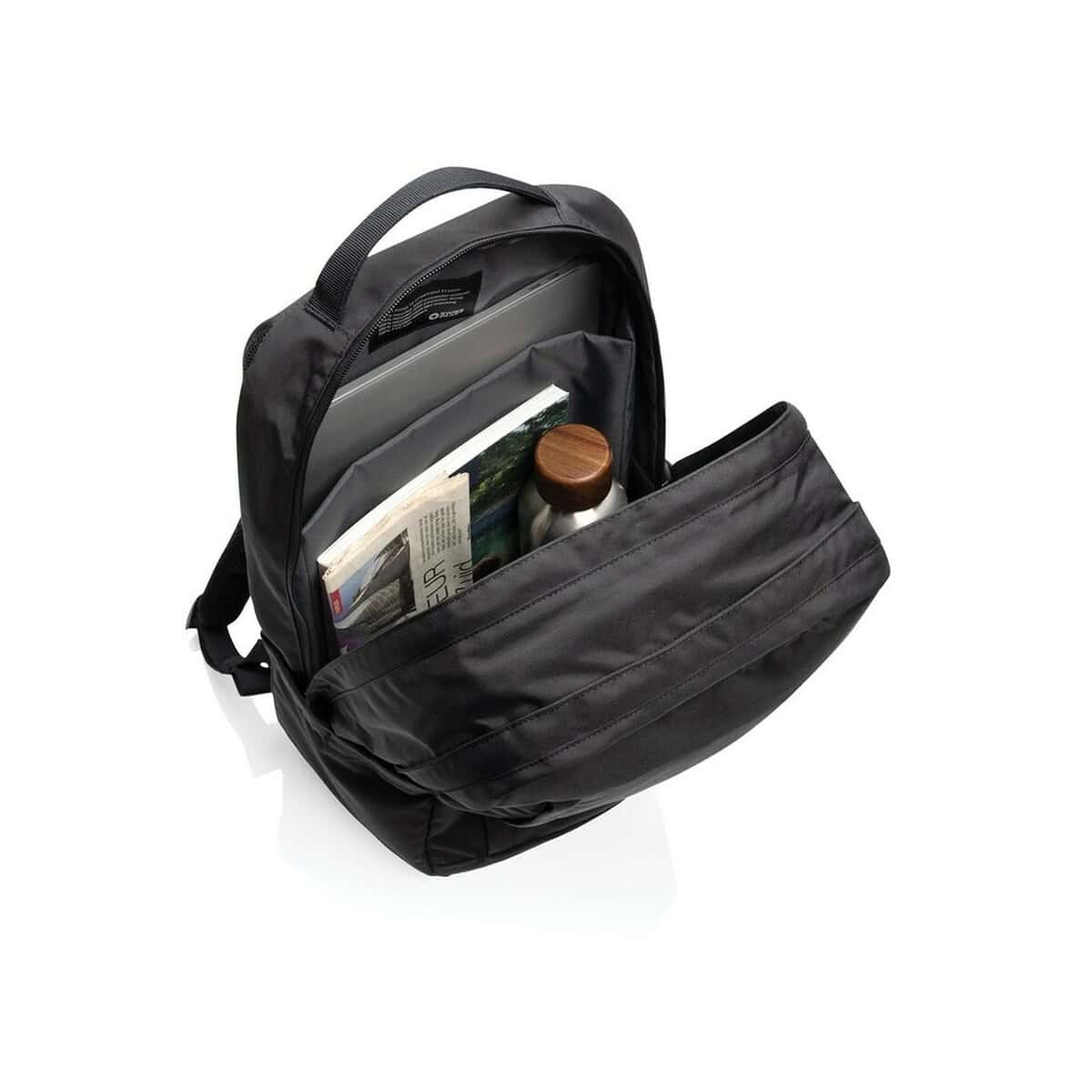 Plecaki z logo – plecak na laptopa 15,6″ edin aware™ P763.4801__B_7 Leroy janssen - plecak na laptopa z nadrukiem, wysokiej jakości gadżety firmowe, idealny na prezent.