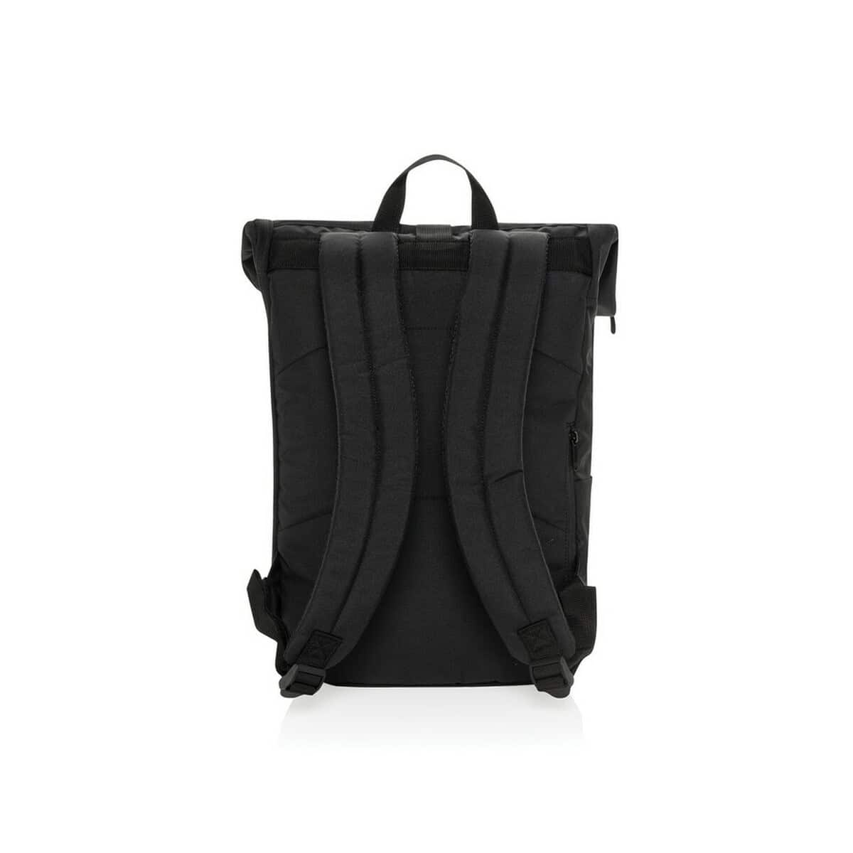 Plecaki z logo – plecak na laptopa 15,6″ swiss peak aware™ rpet P763.4601__B_4 1. Torba na laptopa, czarna, praktyczna, miejska, na ramię, na co dzień.