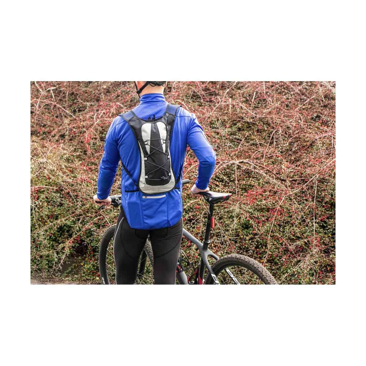 Plecaki z logo – plecak rowerowy air gifts, plecak sportowy, 5l | kira V0943_A Uniwersalny gadżet reklamowy na rower, plecak na wycieczki rowerowe, gadżety dla rowerzystów.