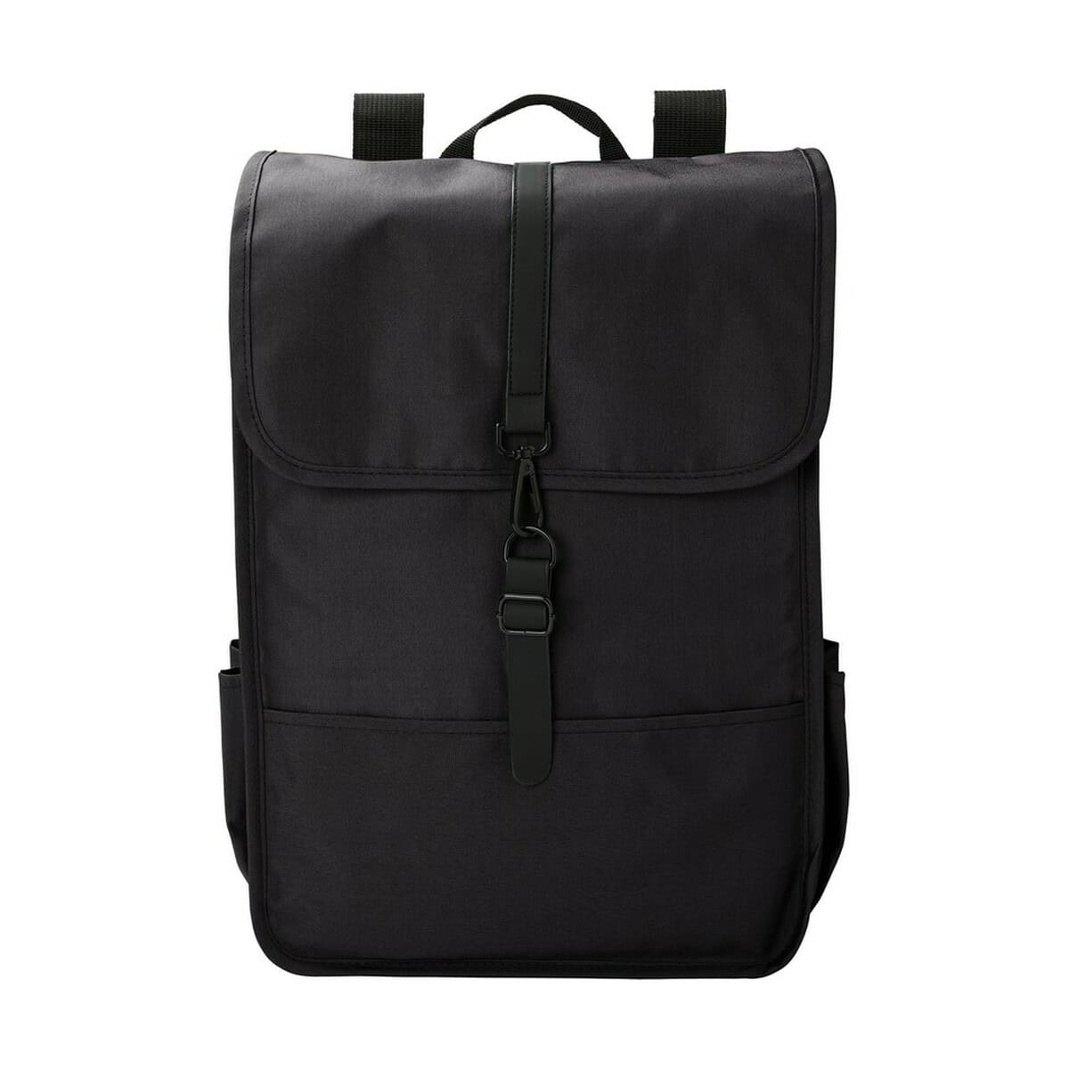 ładowna torba na laptopa czarna, solidny materiał, idealna na gadżety i akcesoria biurowe.