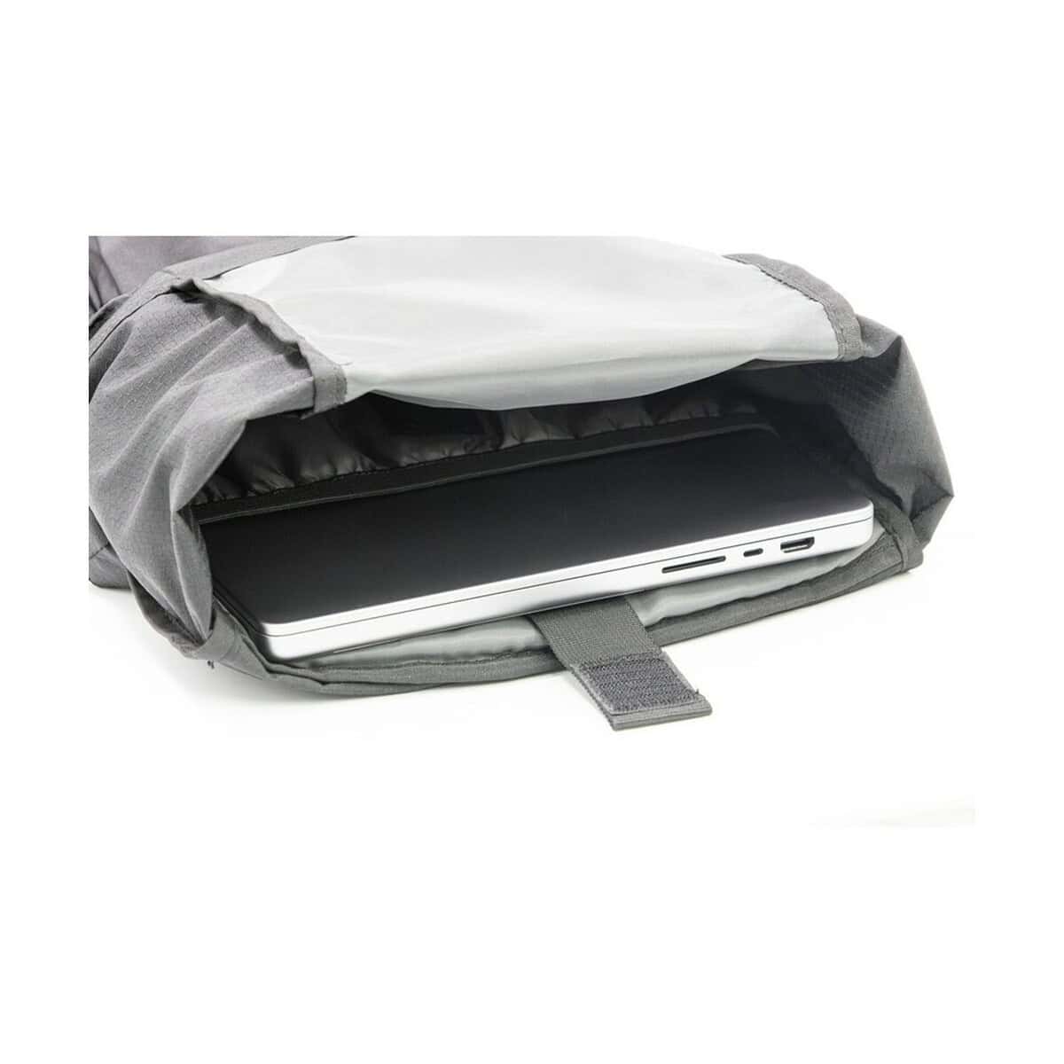 Plecaki z logo – plecak zwijany brandcharger venturer VA526-03_INS01 Ekspresowa torba na laptopa z przegrodą na gadżety i akcesoria.