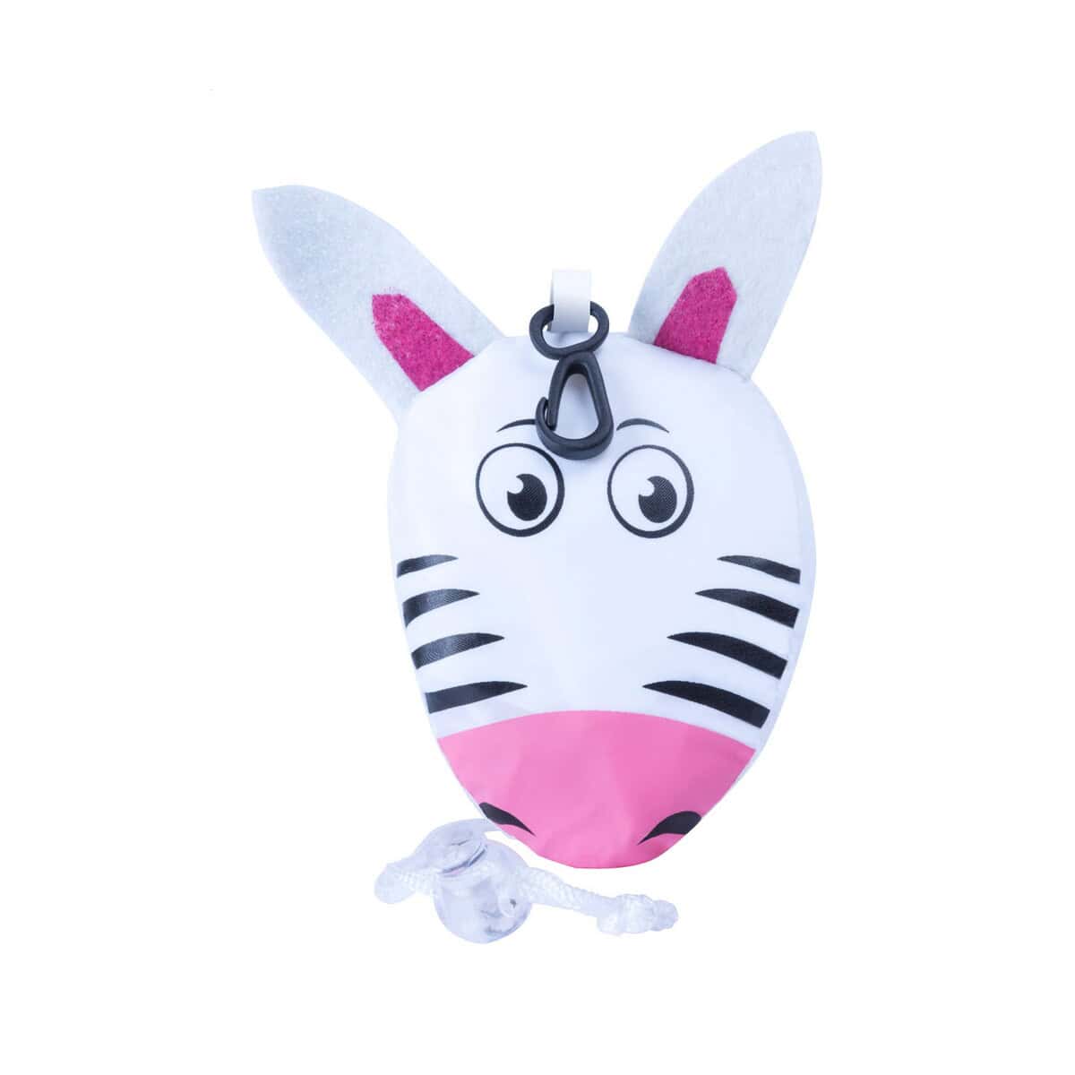 Pluszaki z logo – noah worek ze sznurkami AP741785-01__A 1. Urocza zawieszka zebry z uszami i ozdobnym kółkiem na klucze.