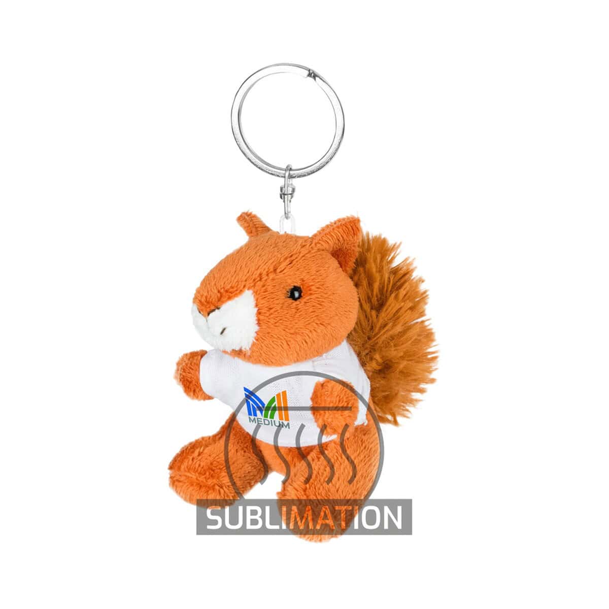 Miś pluszowy na breloczku, origininalny gadżet promocyjny, miękki i atrakcyjny, idealny na prezent.