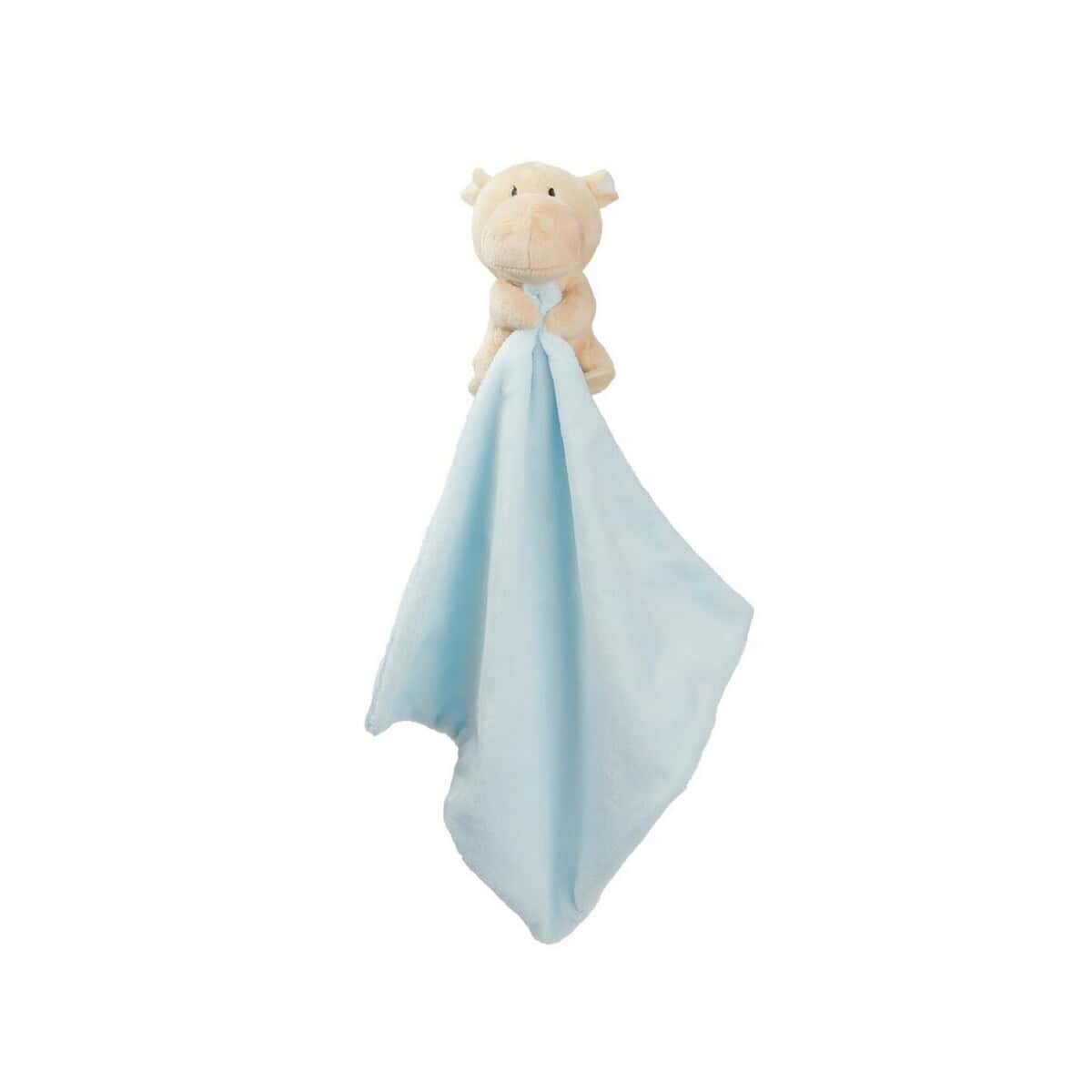 1. Pluszowa maskotka hipopotam z kocykiem, prezent dla dzieci.