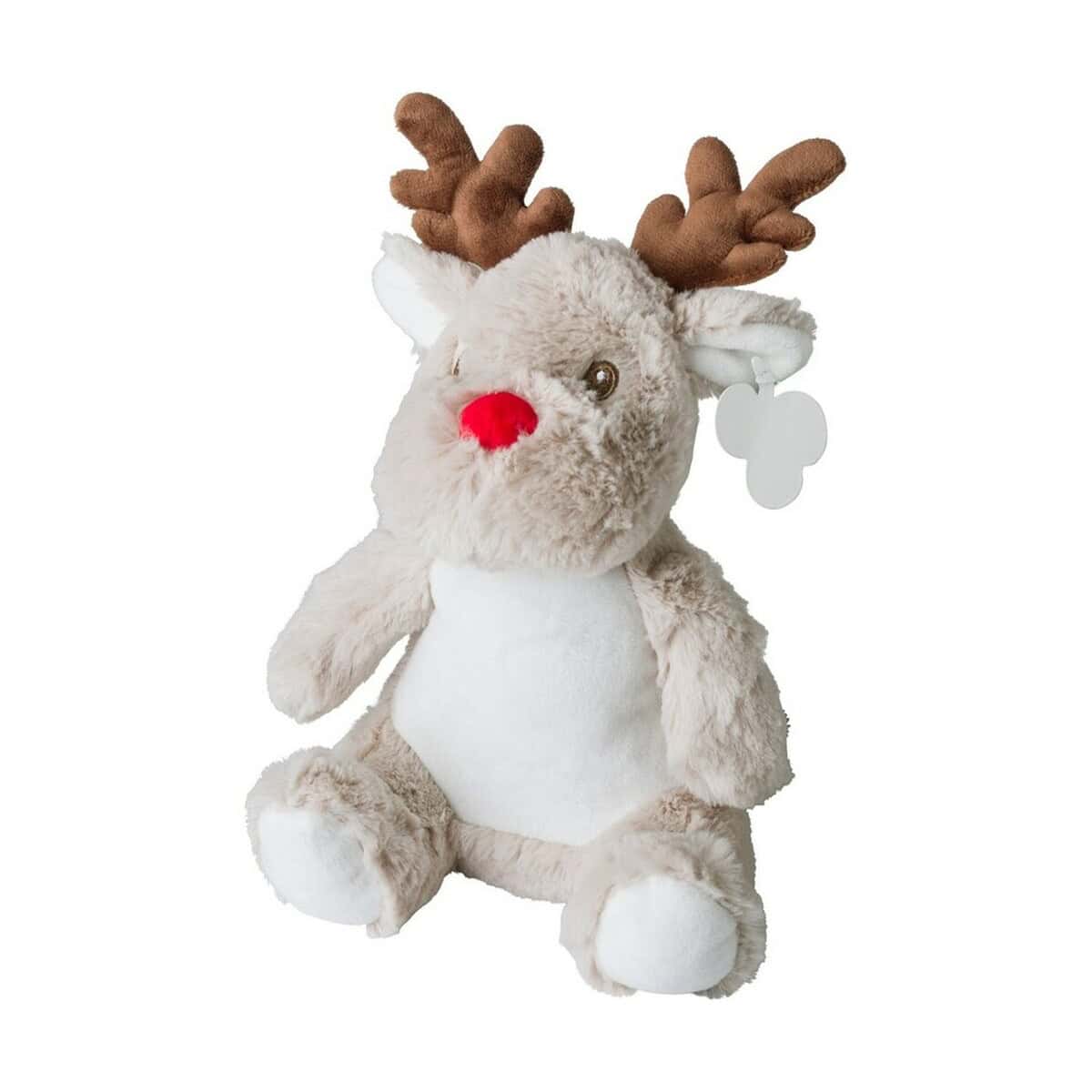 Miś pluszowy z reniferem, świąteczna maskotka, idealny prezent na Boże Narodzenie.