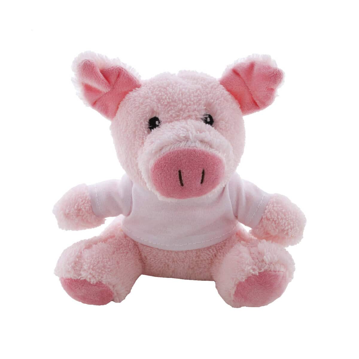 Pluszaki z logo – reoink pluszowa świnka rpet AP800033 Miś pluszowy różowy, maskotka dla dzieci, idealny prezent na każdą okazję.