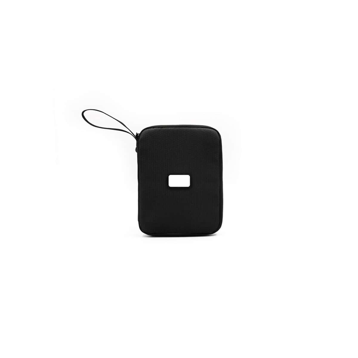 Portfele z logo – portfel podróżny brandcharger rover VA535-03_AAA01 Czarny pokrowiec na telewizor z brelokiem, gadżet reklamowy, etui na telefon, akcesoria promocyjne, upominek z nadrukiem.