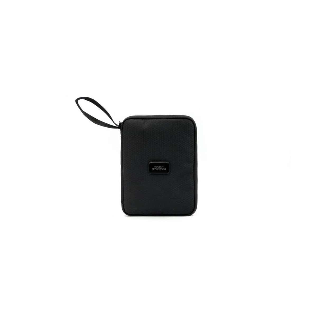 Portfele z logo – portfel podróżny brandcharger rover VA535-03_AAB01 Oryginalny czarny pokrowiec na akcesoria z funkcją rączki, idealny do organizacji gadżetów.