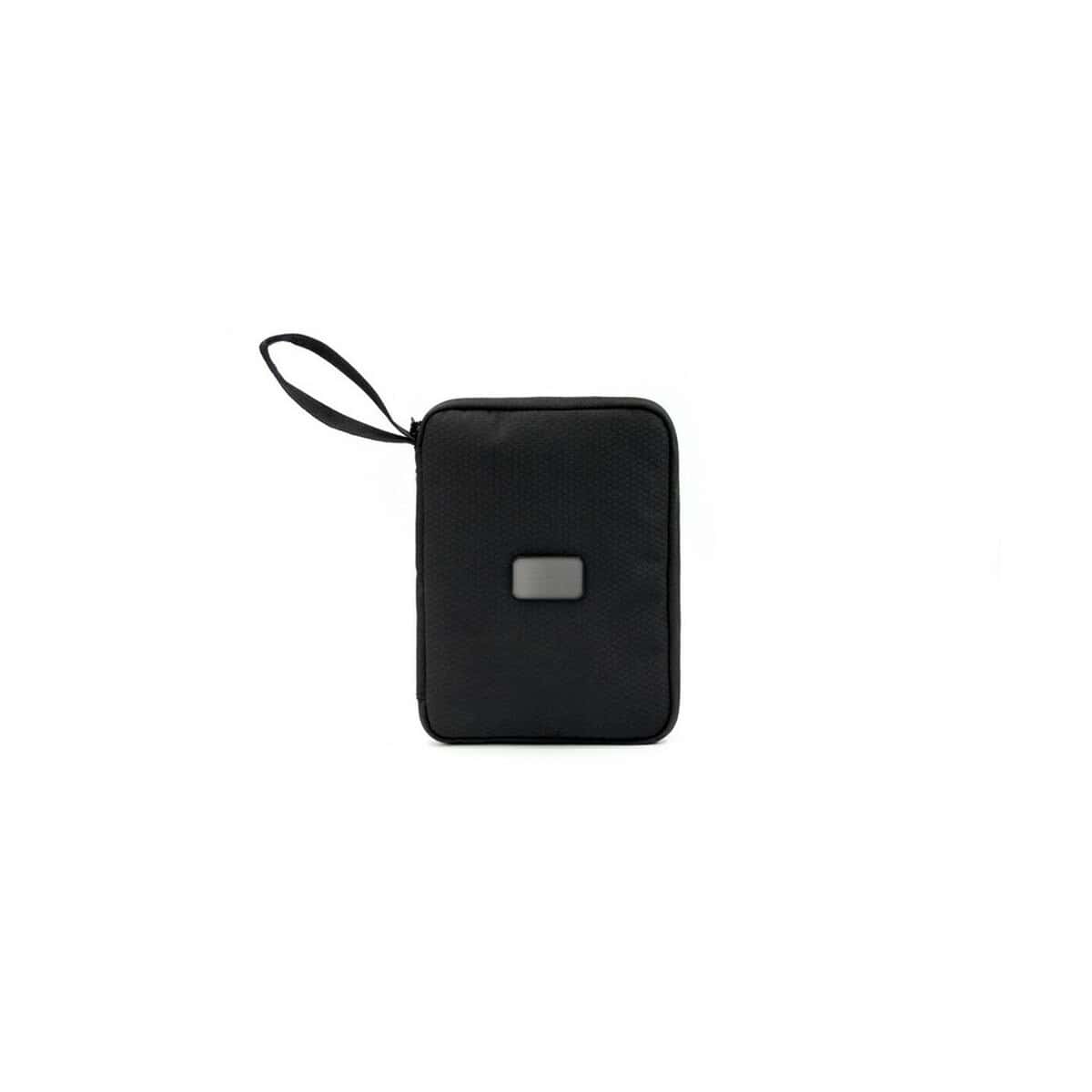 Portfele z logo – portfel podróżny brandcharger rover VA535-03_AAB03 Etui na dokumenty, czarne, z brelokiem, idealne na wizytówki i dokumenty firmowe.