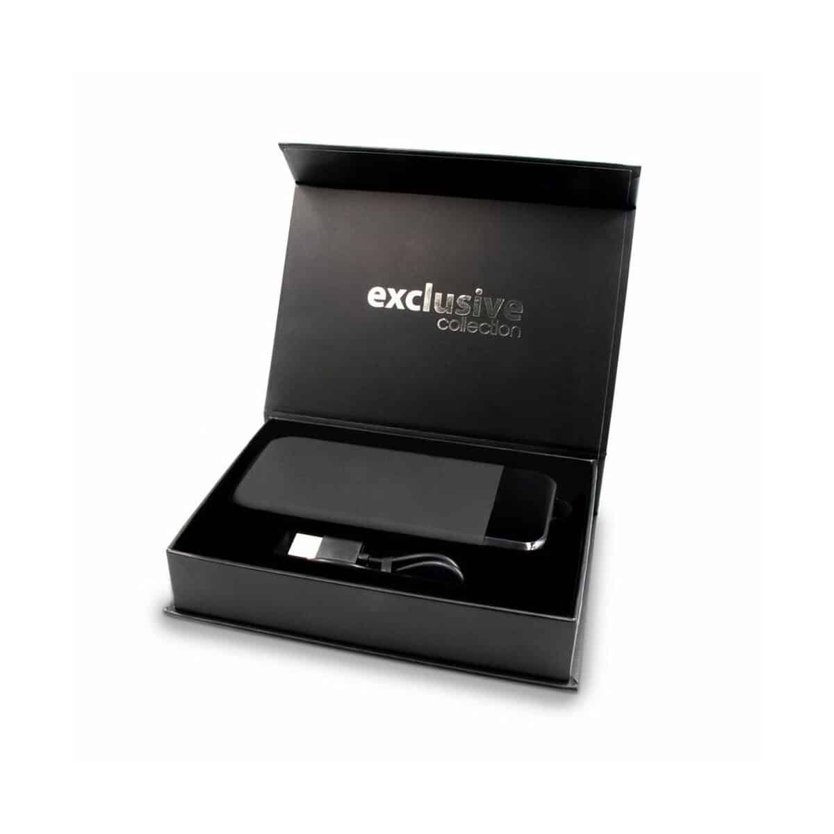 Powerbanki z logo – bezprzewodowy power bank 10000 mah exclusive collection, ładowarka bezprzewodowa 5w-15w | cory V1833-03_AAA01 Personalizowany powerbank w eleganckim opakowaniu, idealny gadżet promocyjny.