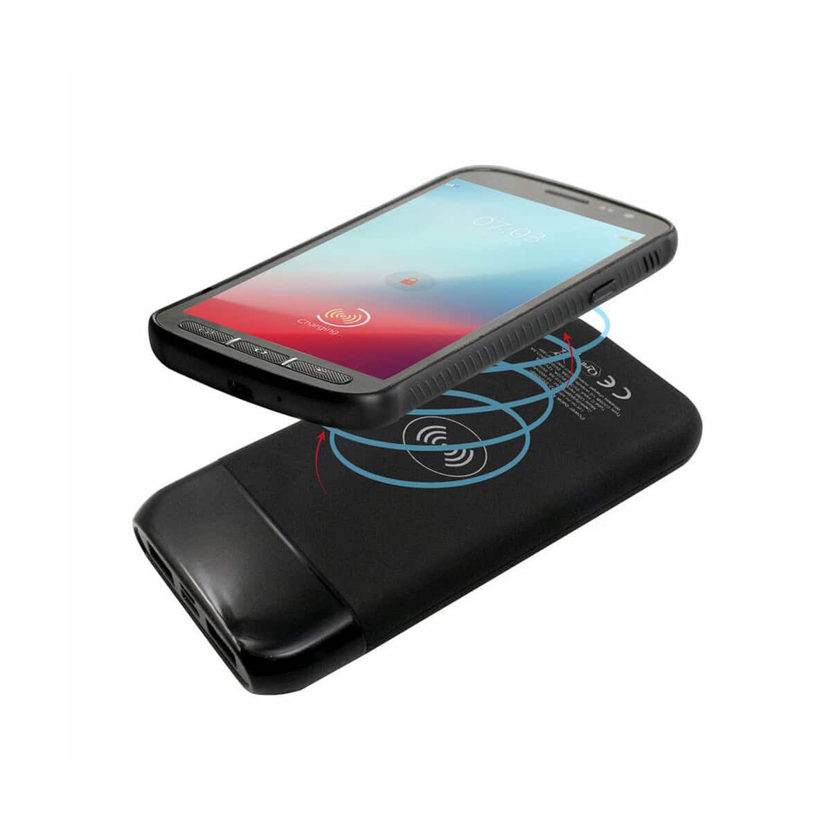 Powerbanki z logo – bezprzewodowy power bank 10000 mah exclusive collection, ładowarka bezprzewodowa 5w-15w | cory V1833-03_AAA03 1. Bezprzewodowa ładowarka indukcyjna do smartfona, szybkie ładowanie, nowoczesne gadżety.