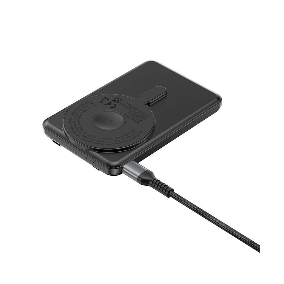 Powerbanki z logo – magnetyczny power bank 5000 mah urban vitamin redwood P322.7101__B_14 1. Akumulator do urządzenia elektronicznego, kompatybilny, wysokiej jakości.