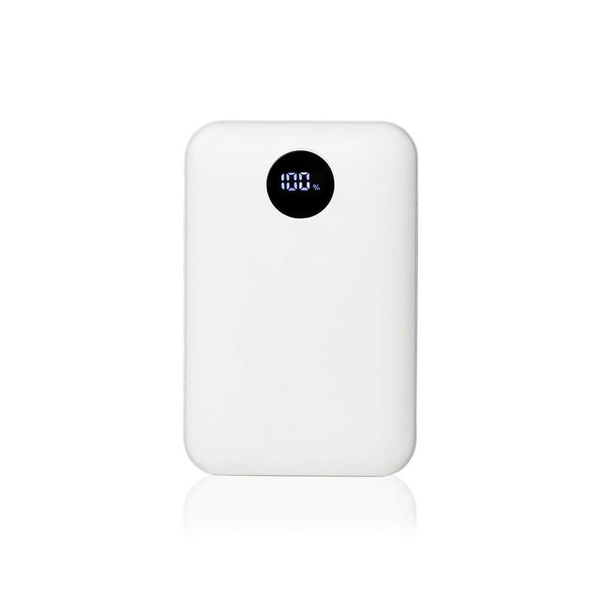 Powerbanki z logo – power bank 10000 mah air gifts | daniel V0133-02_AAB01 1. Power bank z wyświetlaczem LED, ładowarka przenośna, gadżet reklamowy.